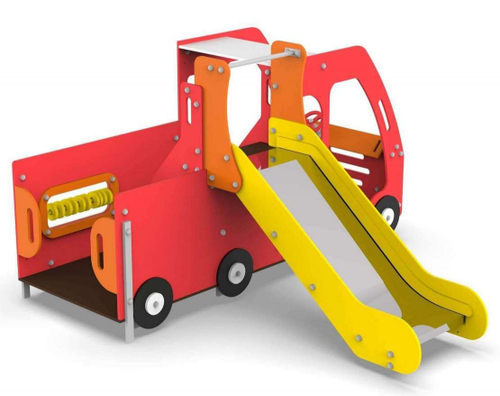 Игровой модуль Машинка Пожарная с горкой 371.15 исп.2