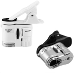 Микроскоп Kromatech 60x мини, с подсветкой (1 LED) и ультрафиолетом (9595W)