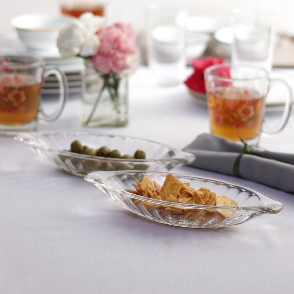 Креманка 310 мл " " 24*10 см h3 см стекло Ocean [6]