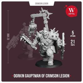 Миниатюра Ogrkin Gauptman of Crimson Legion