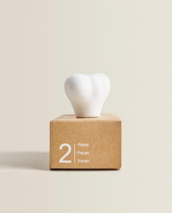 Мебельная ручка Zara Home, 3.5х3.6х4.5 см, керамика, 2 шт., 6632/555