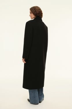 Пальто прямого кроя (((Choux Base))), черное