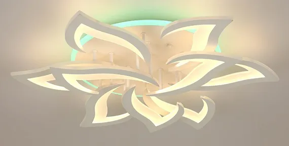 3016/6+3 WT+RGB (1) Люстра MN (RL)