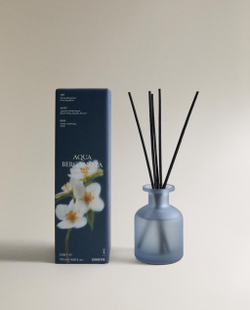 Zara Home Ароматический диффузор с палочками Aqua Bergamota, 120 мл, аромат для дома