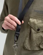 Ремень для ключей We Don’t Care Keychain Lanyard Black