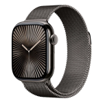 Apple Watch Series 10, 46 мм корпус из титана цвета «Slate», ремешок Milanese Loop цвета «Slate»