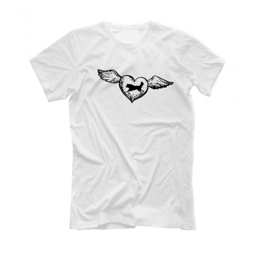 Футболка "Бордер Колли в сердце"