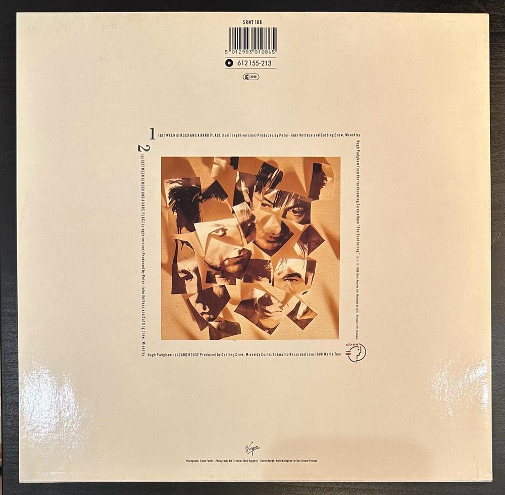 Cutting Crew - (Between A) Rock And A Hard Place (Германия 1989г.) Maxi-Single