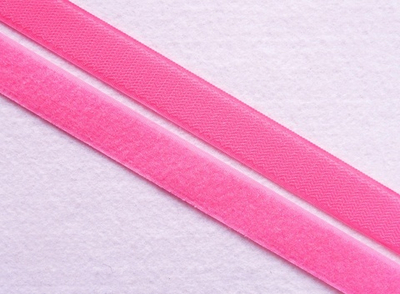Липучка (велкро, ш.2,5 см), Розовый неон