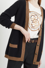 1738 Кардиган женский (черный)