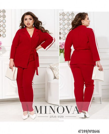 Костюм 8646-красный Minova Фото 1