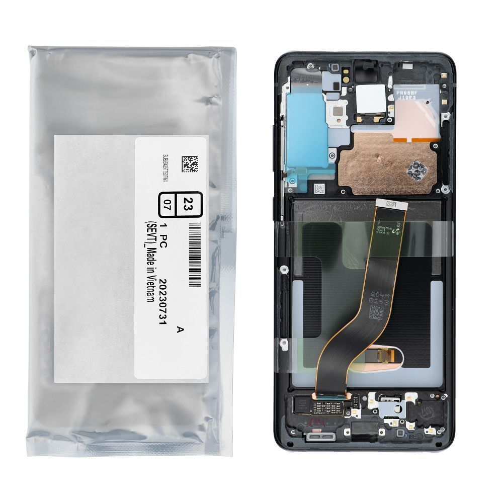Samsung Galaxy S20 Plus (SM-G985F) / S20 Plus 5G (SM-G986) / (Дисплейный модуль с тачскрином) (в рамке) (ORIG-SP)