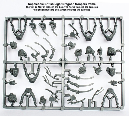 BH90 Napoleonic British Light  Dragoons 1808-15