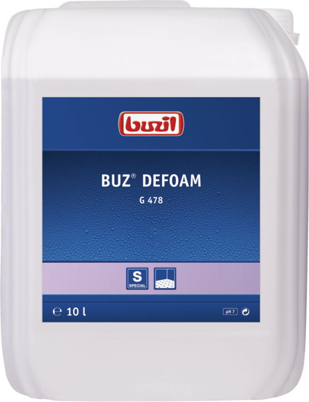 Buz Defoam, пеногаситель, Buzil 10 л.