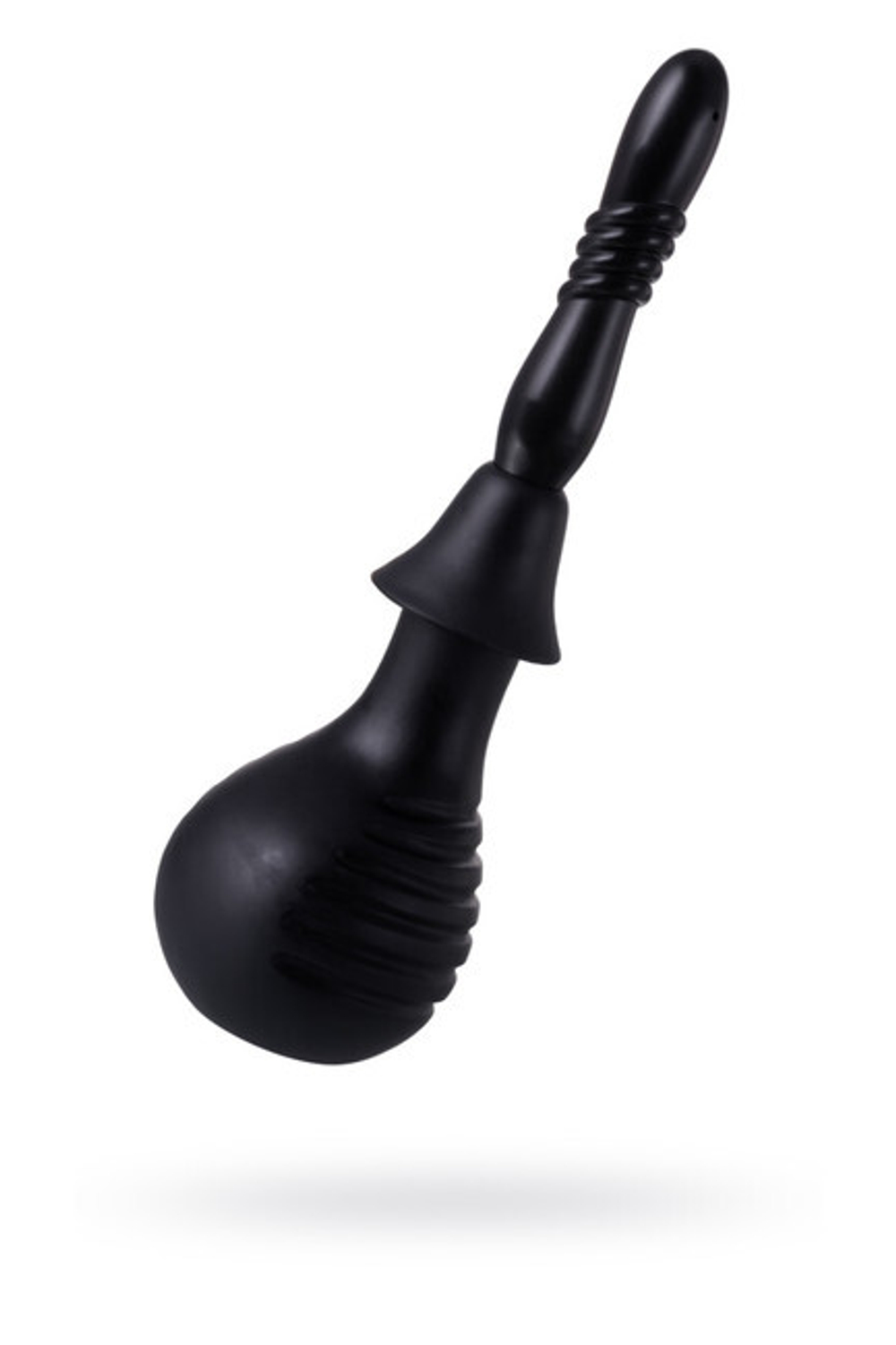 Анальный душ с рельефной насадкой Smart Wash Aero (Цвет: черный)