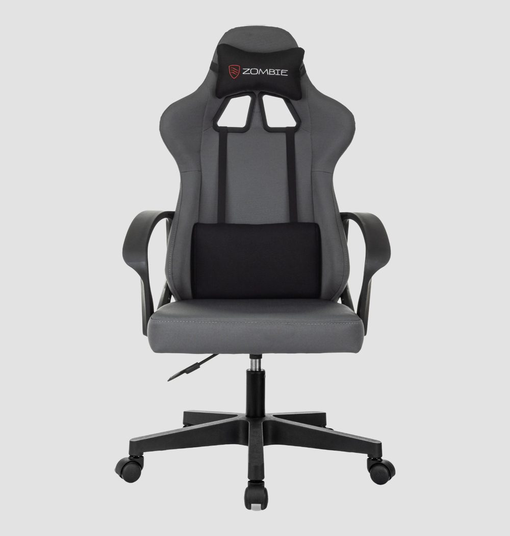 Кресло игровое Zombie 1 GREY (ткань)