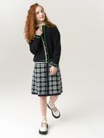 Кардиган бомбер для девочки AT1025 синий