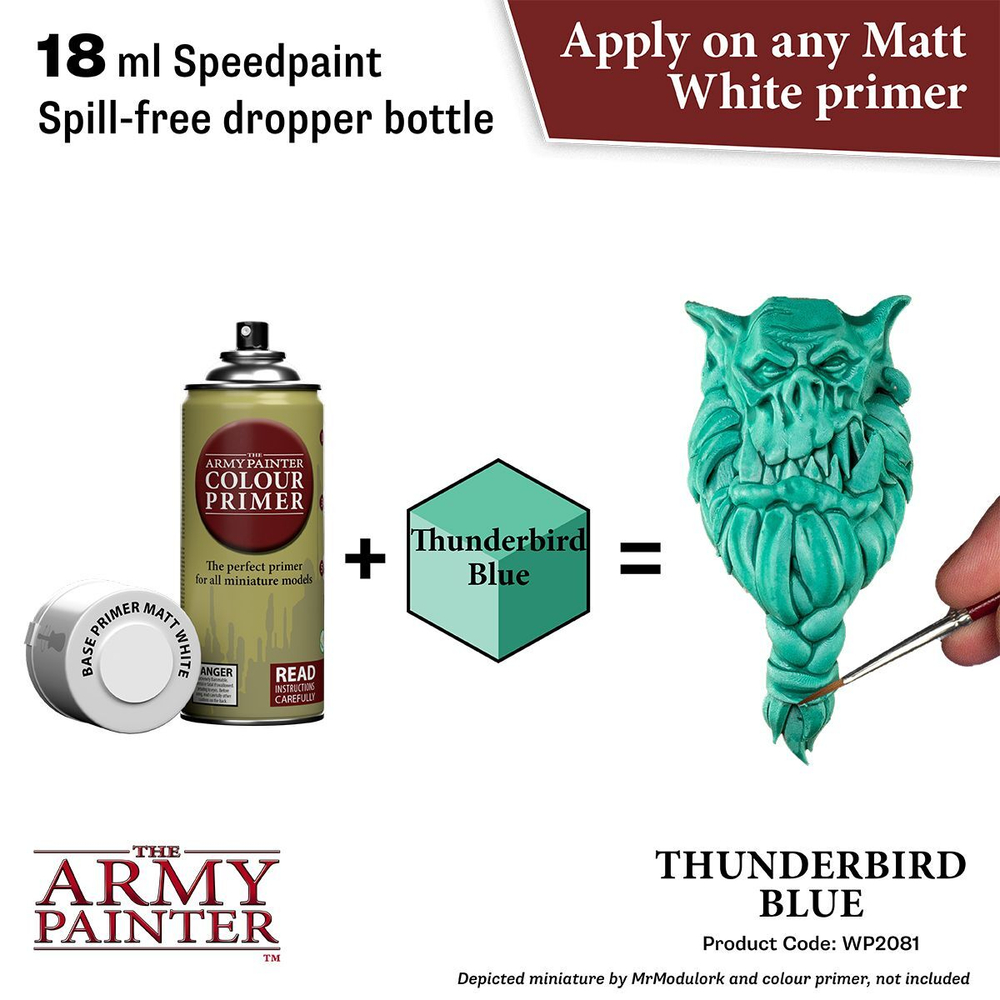 Warpaints Speedpaint: Thunderbird Blue