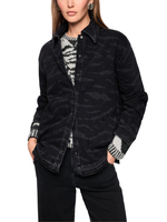 Джинсовая рубашка из хлопка