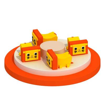 Детский аттракцион 4kids Карусель «Маленькие короли» c электроприводом