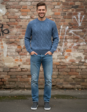 KING WOOL (Турция) из шерсти и кашемира "КОЛОС" Размеры (48-54)