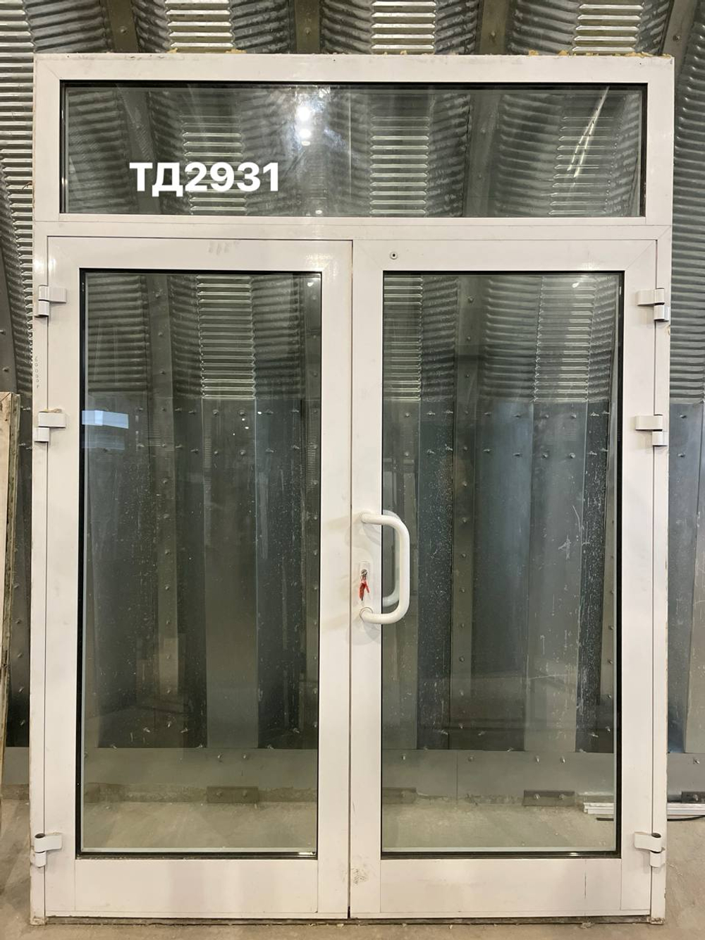 Дверь Алюминиевая Б/У 266(в) х 195(ш) Входная