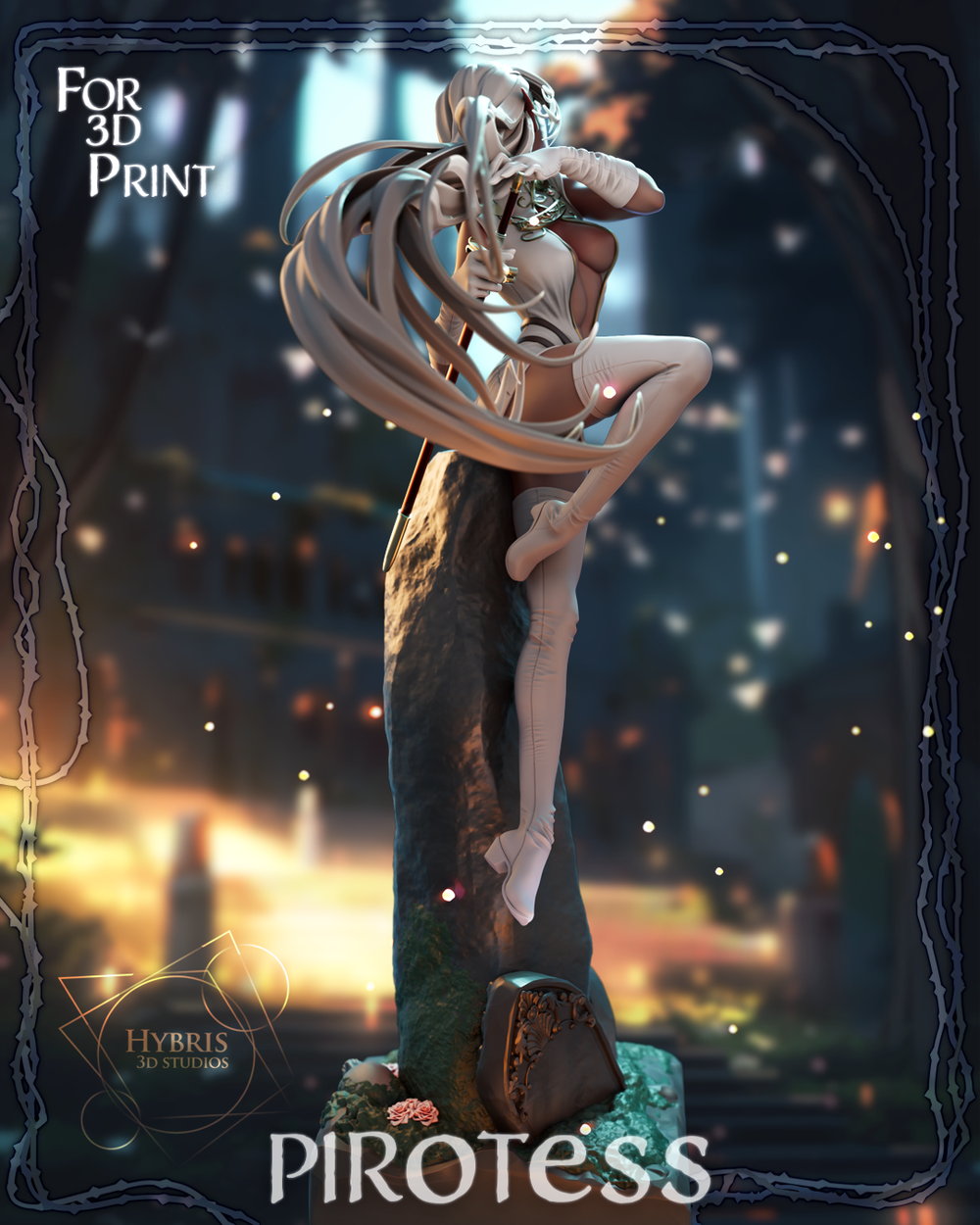 фигурка Pirotess Пиротесс Легенда о Кристании Lodoss-tou Senki