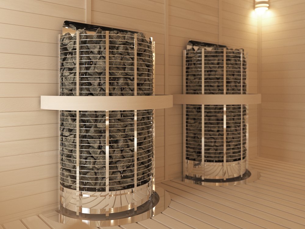 SAWO Электрическая печь TOWER TH12-210NS-WL, выносной пульт (пульт и блок мощности докупаются отдельно)