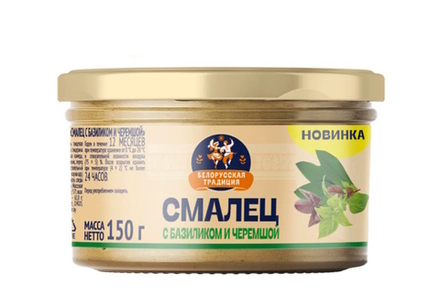 "Смалец с Базиликом и Черемшой" 150г. Инко-Фуд