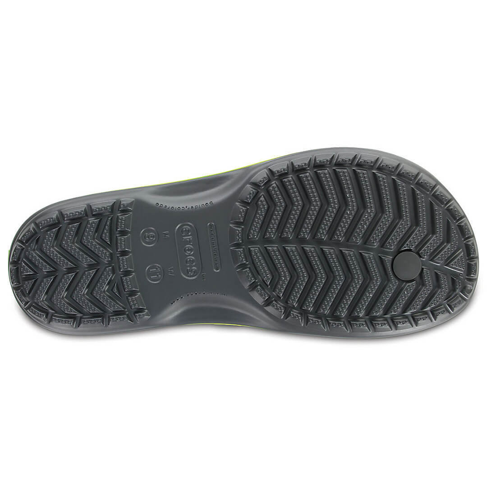 Шлепанцы Crocs Crocband Flip Темно-серые