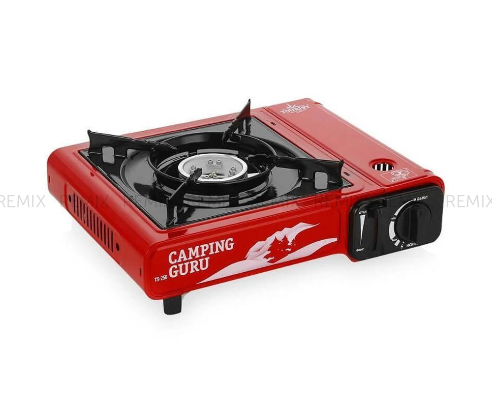 Плита газовая портативная CAMPING GURU (TS-250), «Tourist»