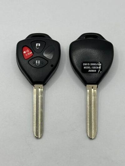 TЗаготовка автомобильного ключа toyota 2+1кн(с красн.кн.)корп.дист.кл. 14555