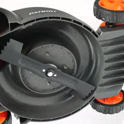 PATRIOT CM 435XL аккумуляторная газонокосилка (1 x 2.5 Ач, ЗУ) 512201435