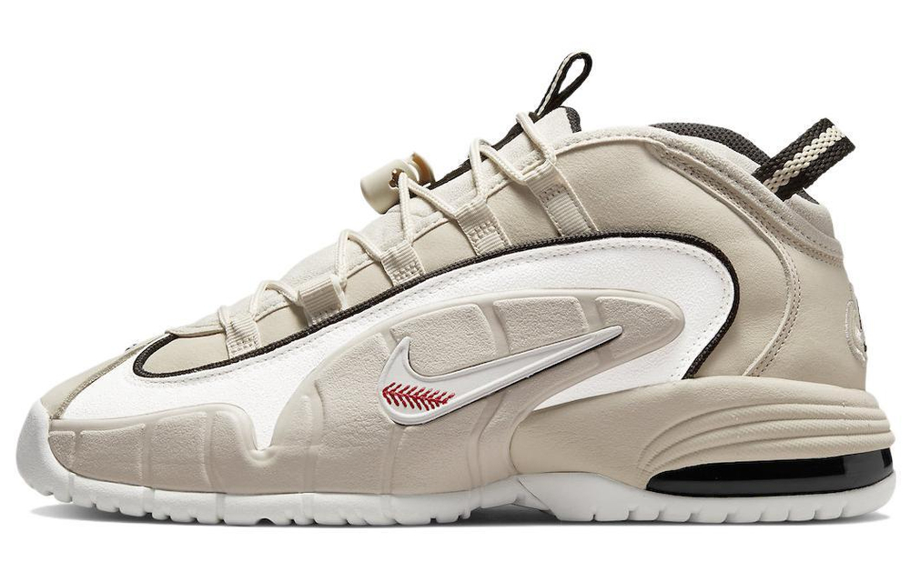 Social Status x Nike Air Max Penny Desert Sand Hardaway mid-top retro Basketball shoes men's sand color