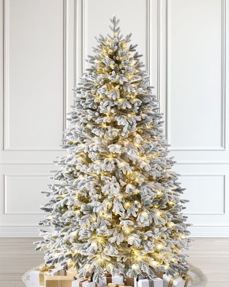 Искусственная елка Скандинавская Заснеженная Люкс 230 см - с освещением