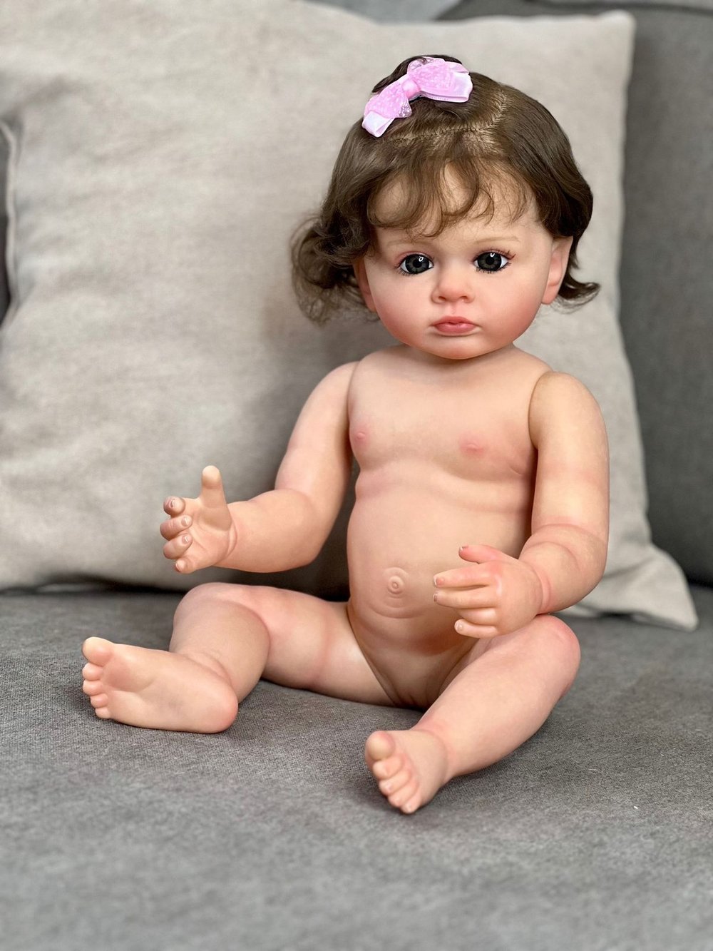 Кукла Реборн виниловая 55см в пакете (FA-280)