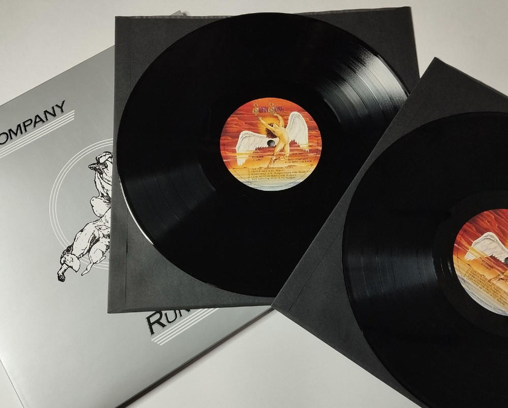 Винтажная виниловая пластинка LP Bad Company Run With The Pack (EU 2017)