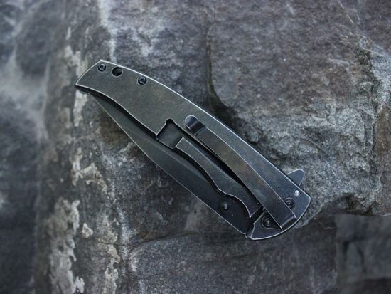 Складной нож МАСТЕР К Протектор M9678 c клинком из стали 3Cr13MoV, рукоять Stainless Steel