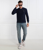 Свитер Lacoste - темно-синий(AH1951)