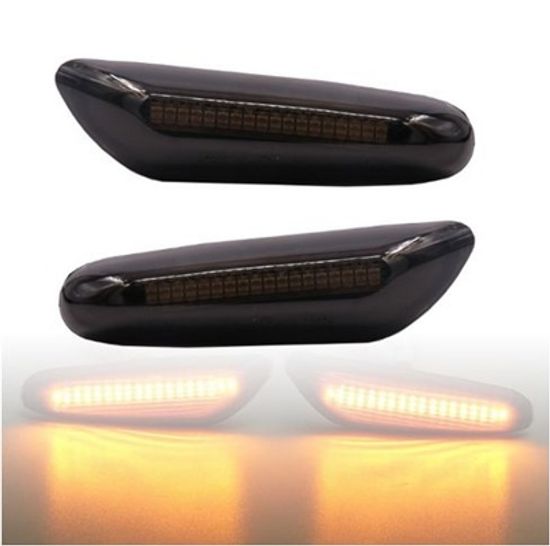 Фонарь повторителя поворота в крыле светодиодный в сборе BMW E36, E46, E60, E90, X5 E53, X3 E83, X1 E84 – – МИГАЮЩИЙ режим