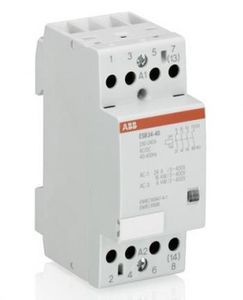 Контактор ABB ESB-24-22 катушка 220В AC/DC ABB количество полюсов = 4 (2НО+2НЗ), GHE3291302R0006