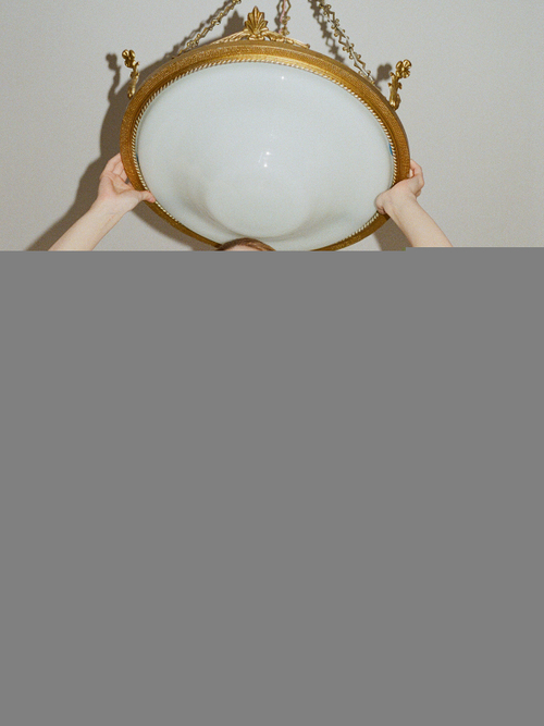 Топ корсетный из бархата с баской