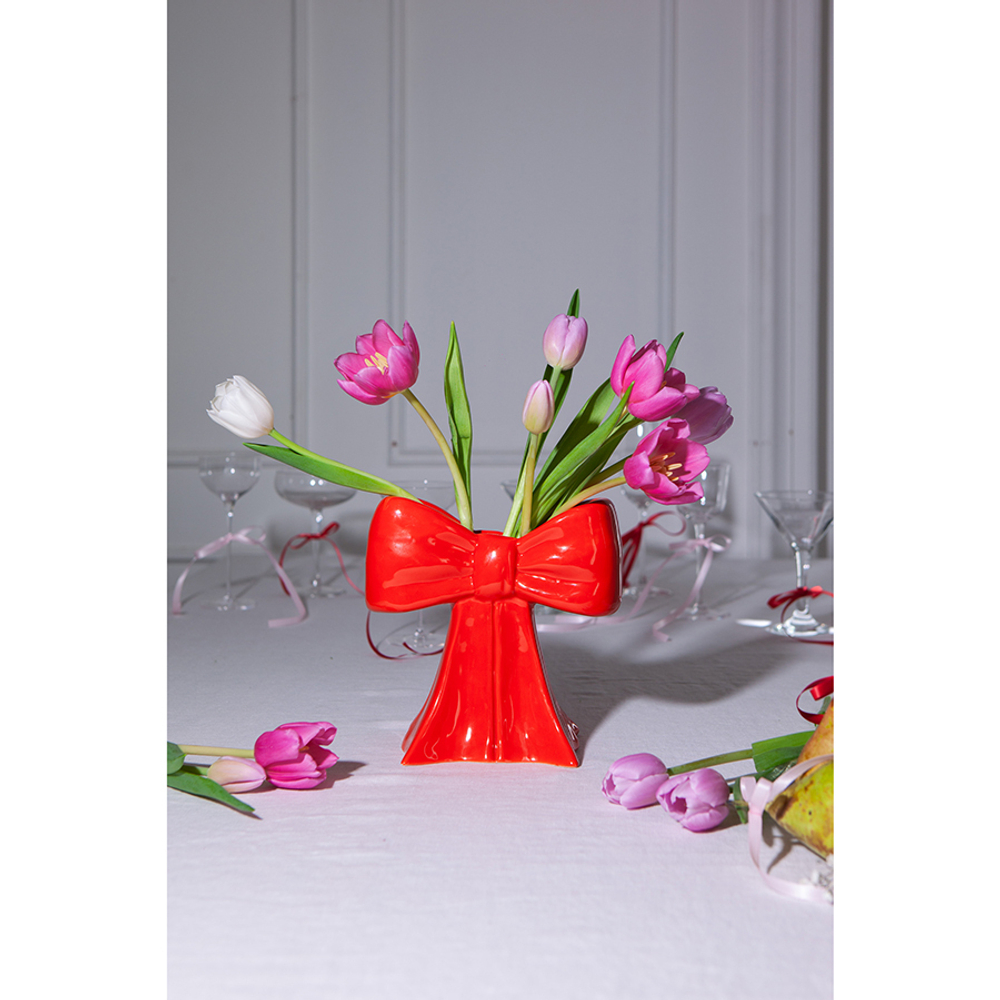 Ваза для цветов bow, 20 см