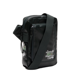 Lacoste Roland Garros Edition Contrast Print Vertical Messenger Bag - Green