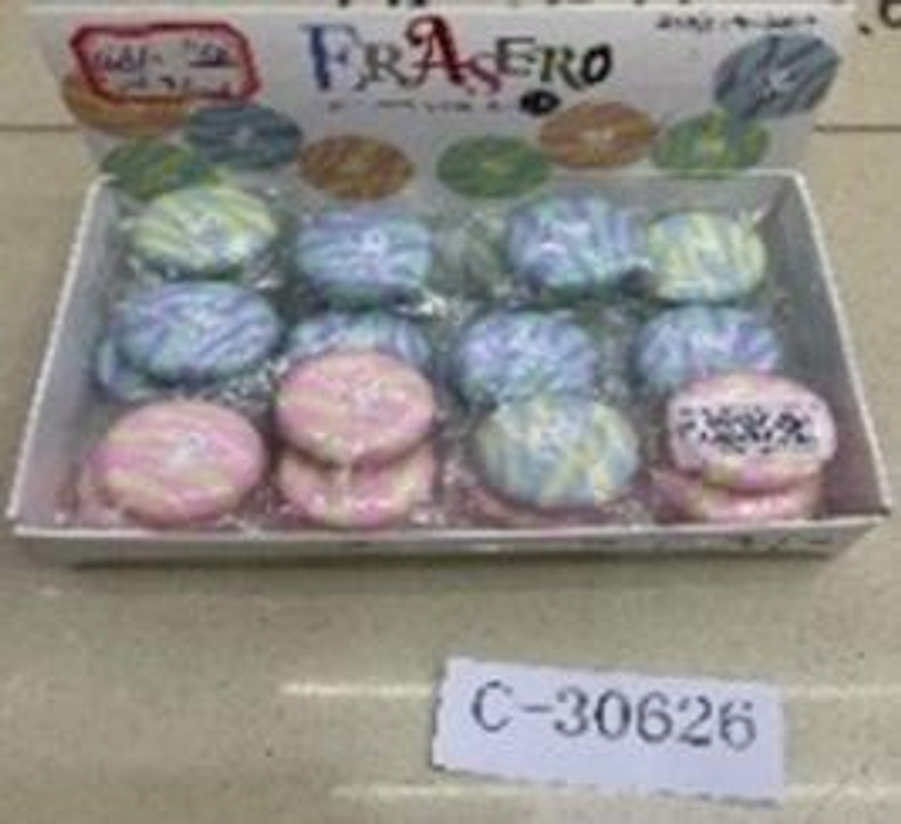 Ластик "Конфетка" 3,6 см, в инд.пакете, 3 дизайна микс, С-30626