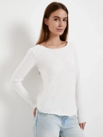 Лонгслив Базовый Белый