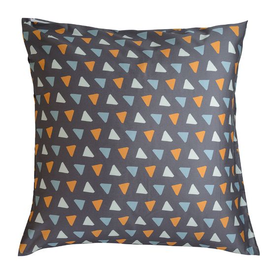 Набор из двух наволочек из сатина с принтом triangles из коллекции wild, 70х70 см