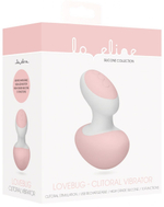 Розовый клиторальный массажер Lovebug (Цвет: розовый)