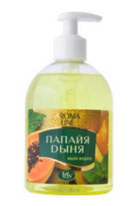 Iris Aroma Line Мыло жидкое "Папайя и дыня" с дозатором 500мл