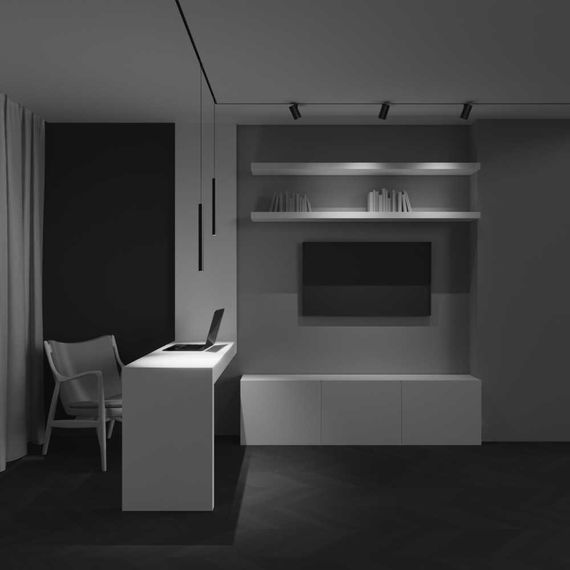 Трековый светильник Maytoni Technical EXILITY X Focus Led TR245-7W3K-B